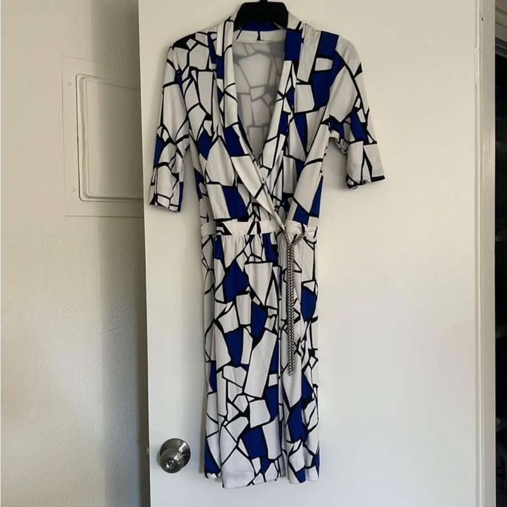 Gucci Patterned Wrap Dress